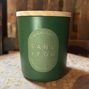Sand + Fog Cinnamon Noel Apple Clove Candle Green